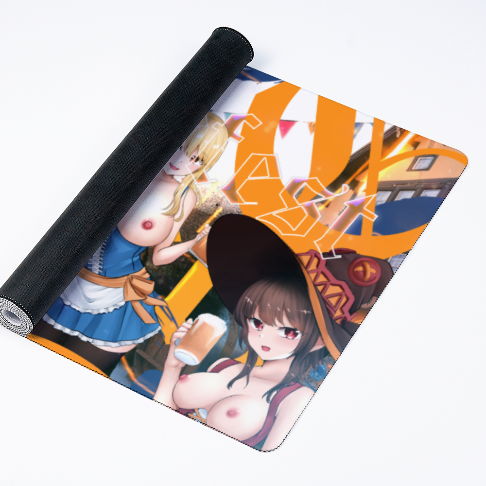 Oktoberfest Waifus v1 NSFW Desk Mat