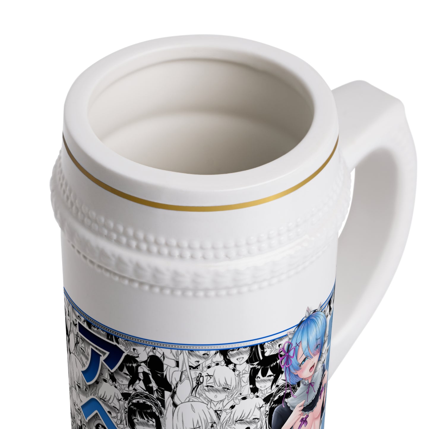 Rem Ahegao Beer Stein