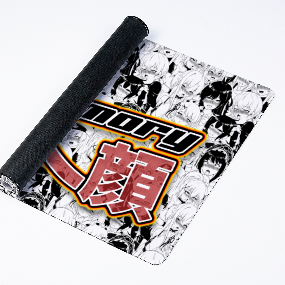 Ahegao Rias Desk Mat