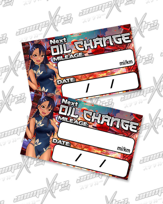 Nagatoro Dragon Oil Change Stickers