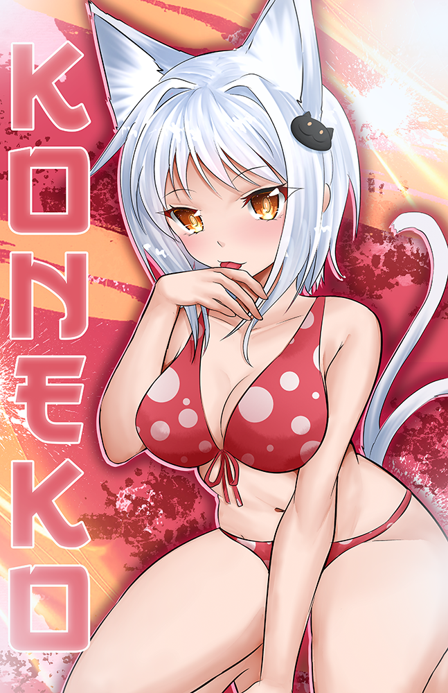 Koneko Bikini Graphic Poster