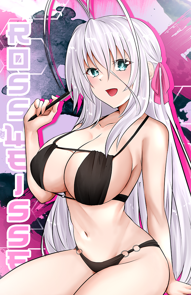 Rossweiss Bikini Graphic Poster