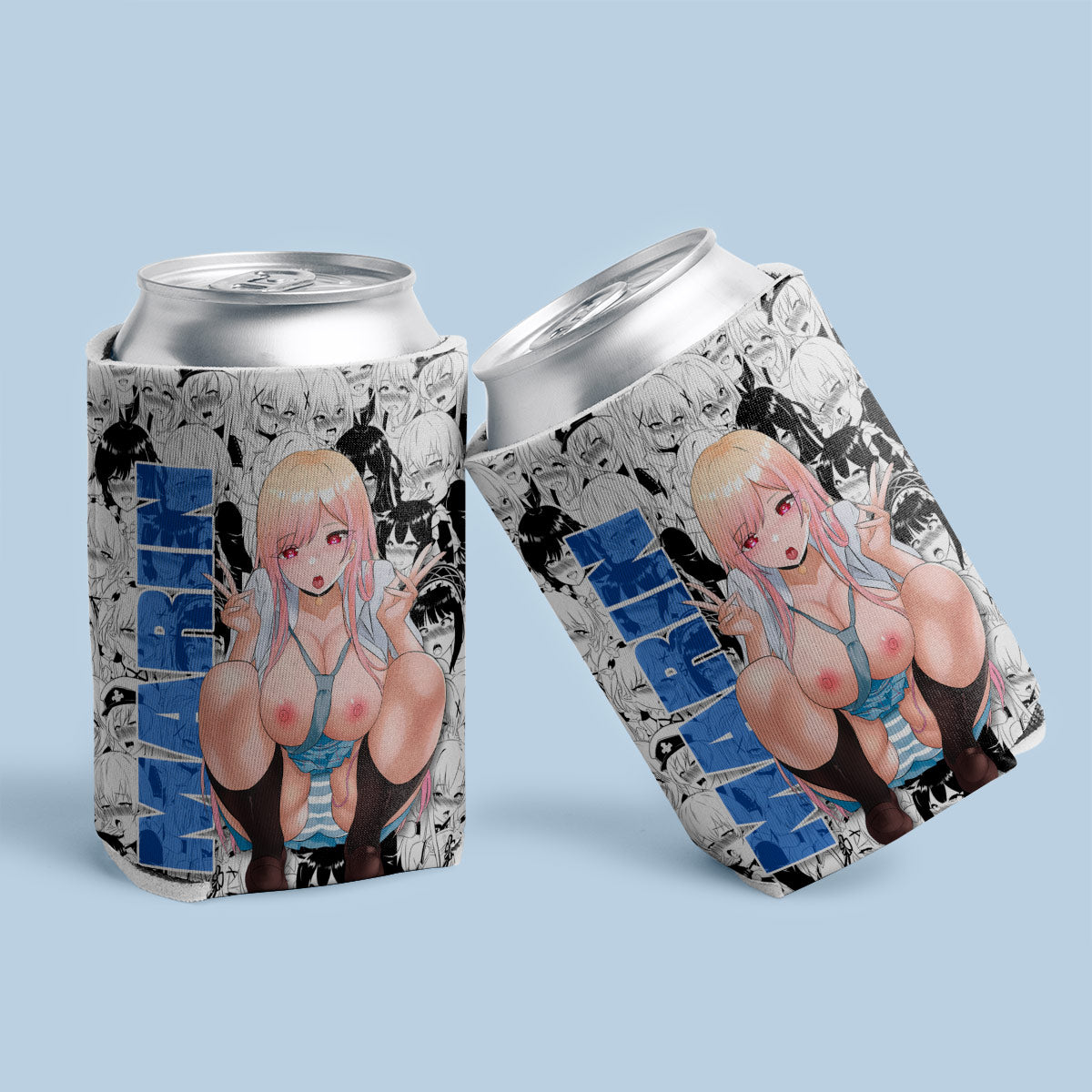 Ahegao Marin Can Coolers