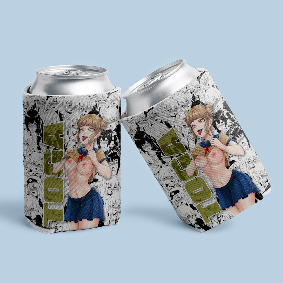 Ahegao Toga Can Coolers