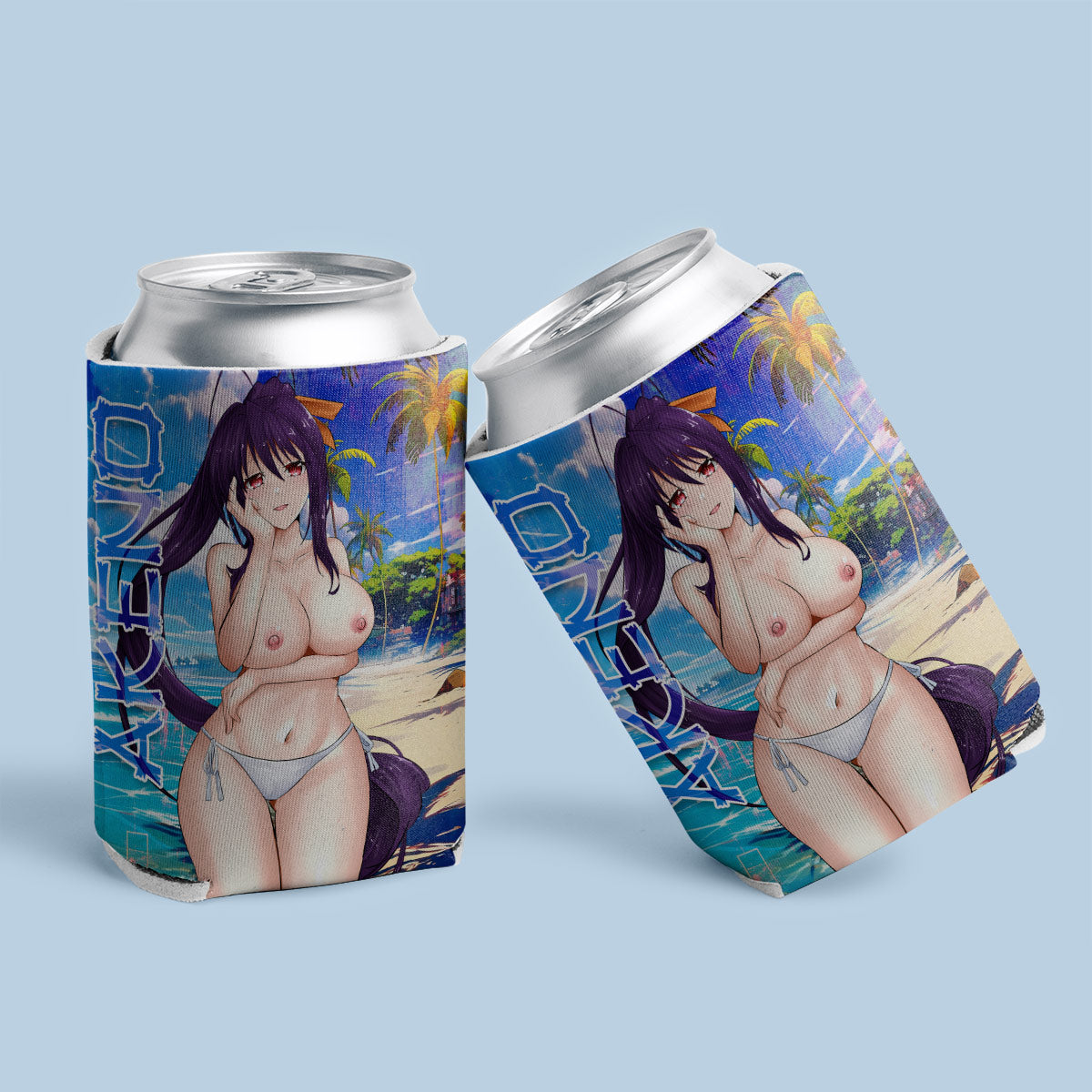 Akeno Bikini Can Coolers