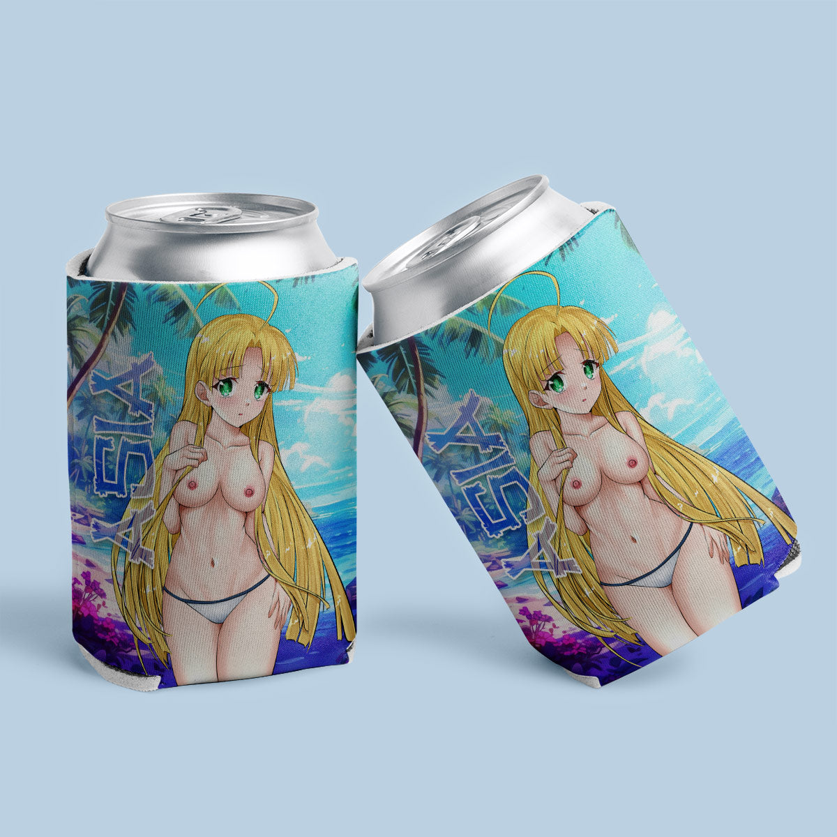 Asia Bikini Can Coolers