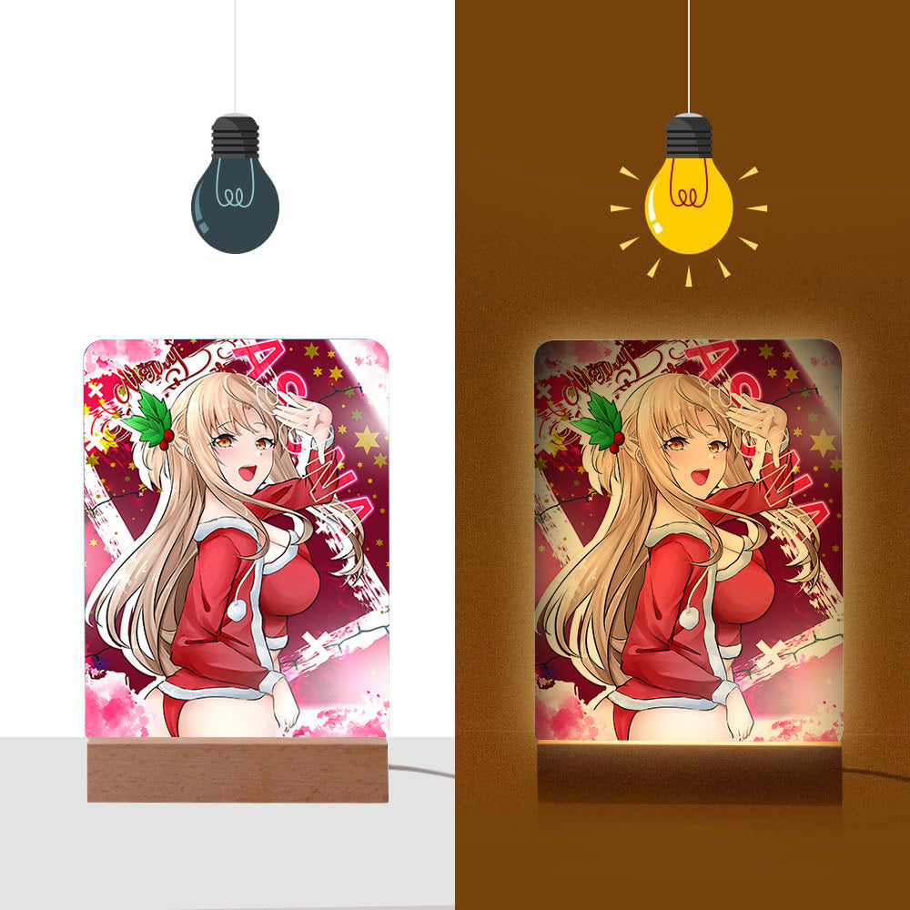 Asuna Xmas Photo Lamp