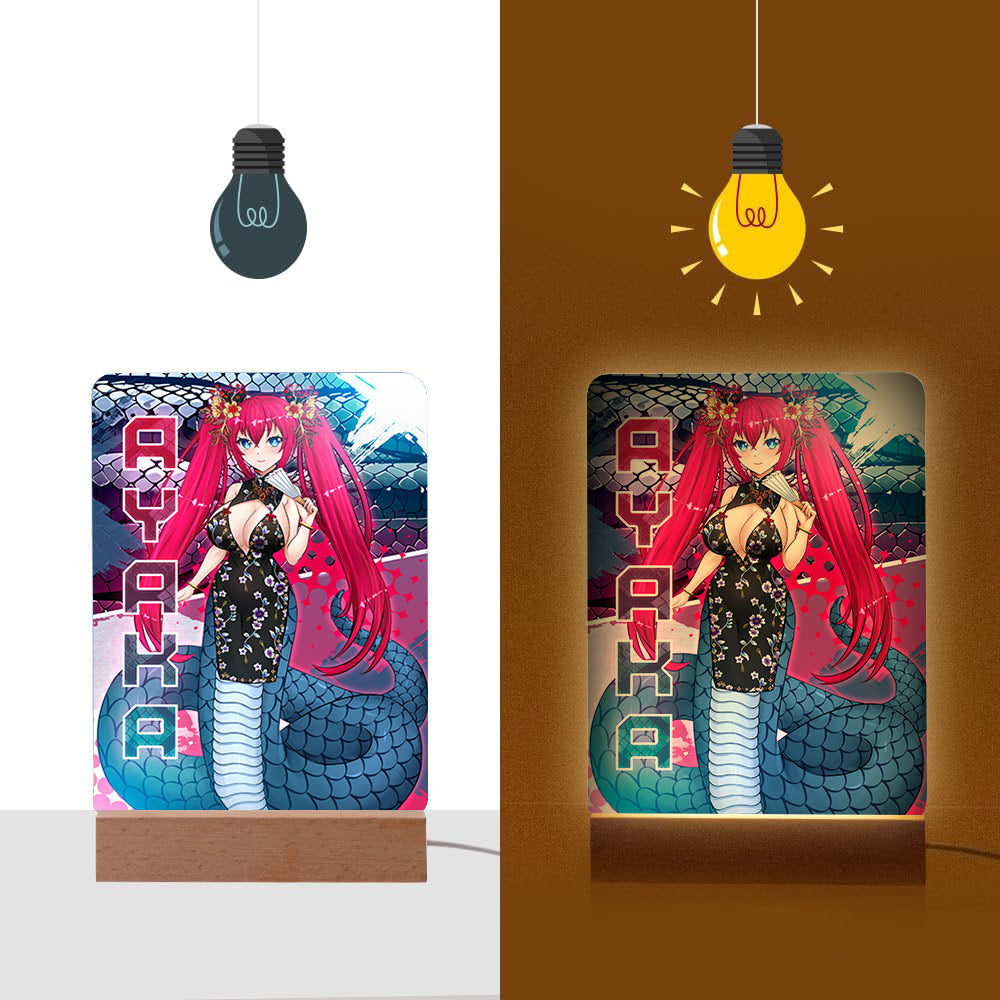 Ayaka Year of the Snake Photo Lamp