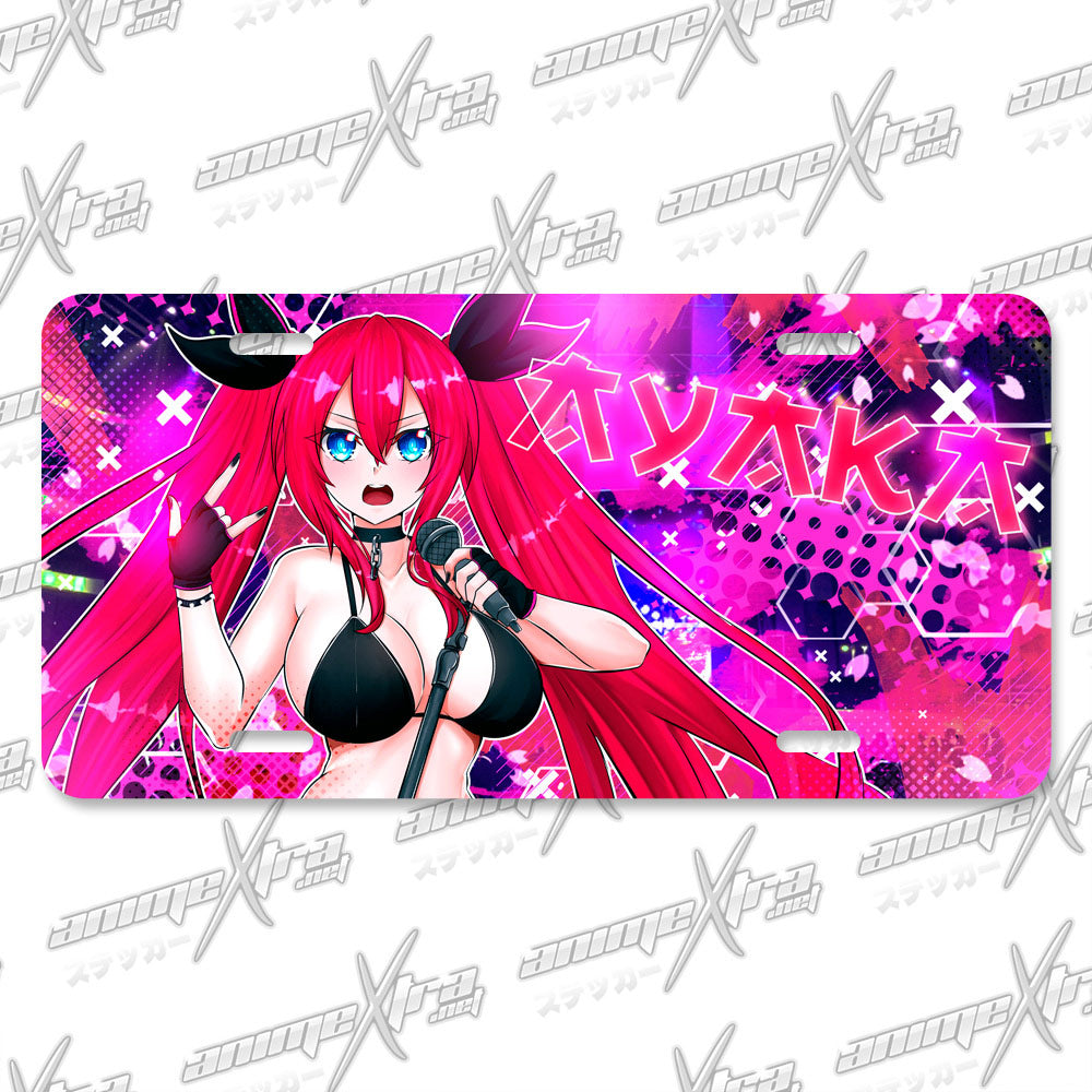 Ayaka Rocker License Plates