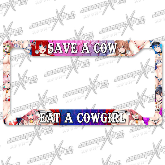 Save a Cow Plate Cover