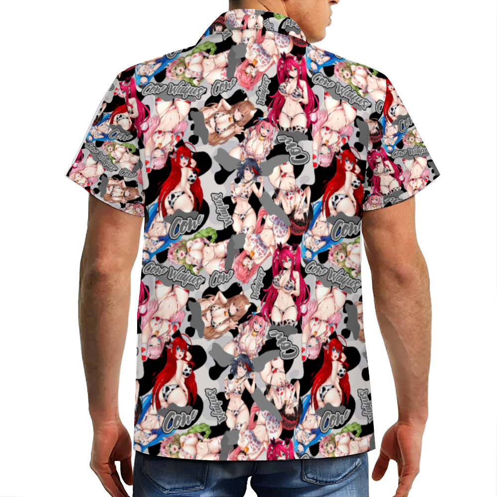 Cowgirl Short Sleeve Hawaiian Shirt