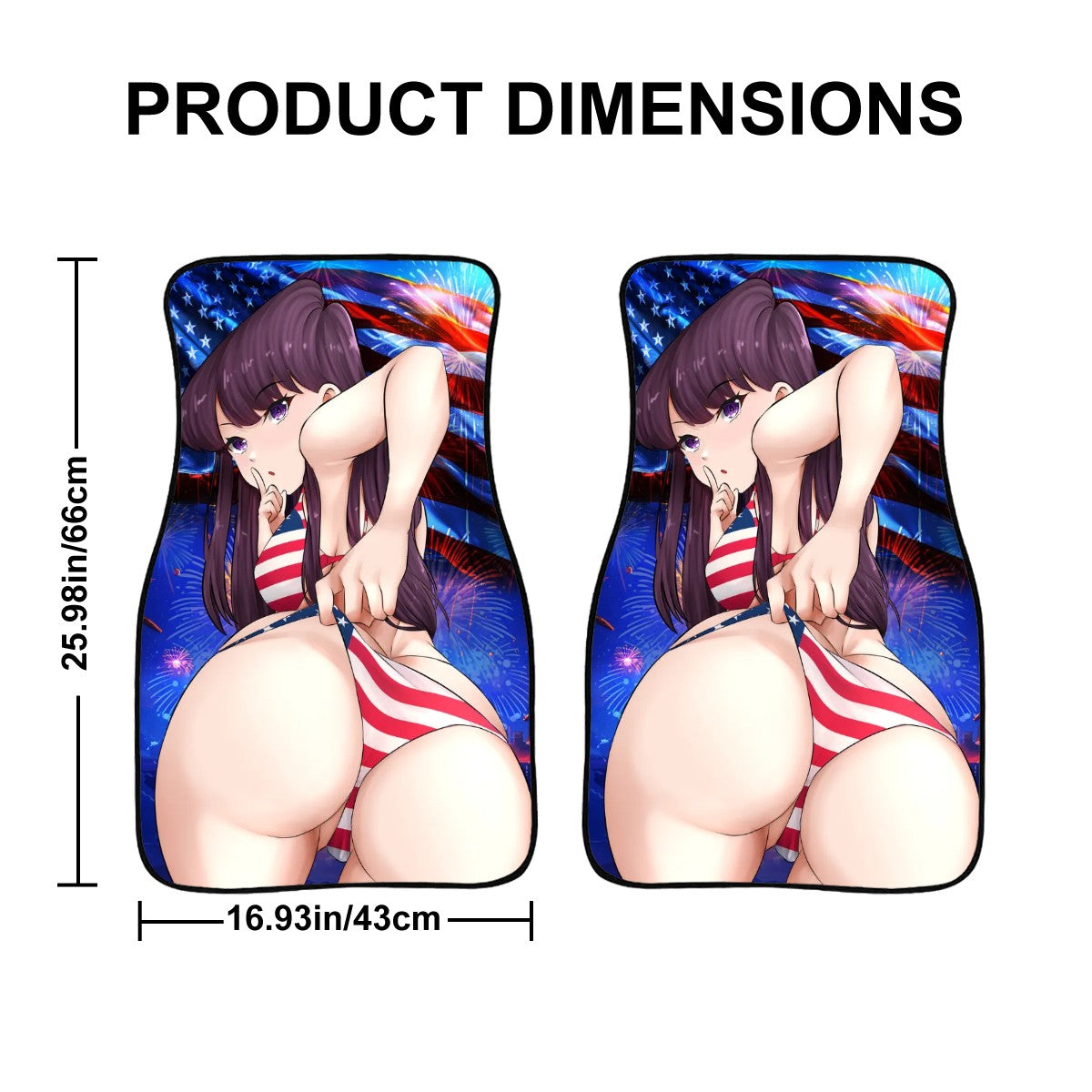 Komi American Booty Car Floor Mats
