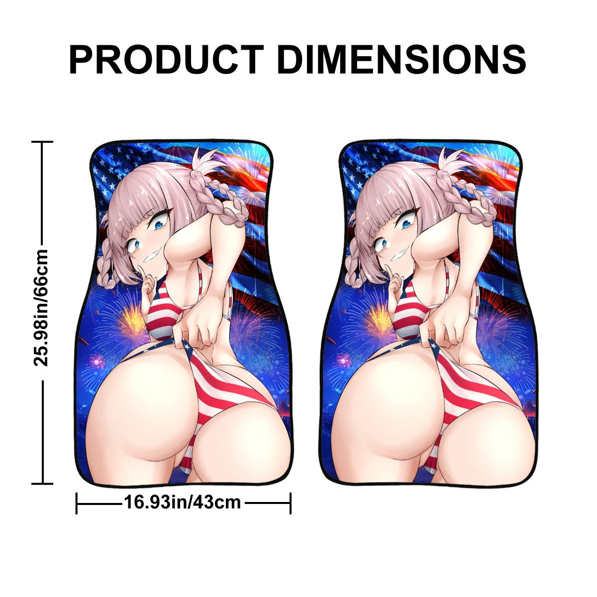 Nazuna American Booty Car Floor Mats