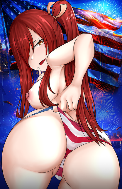 Erza American Booty Poster