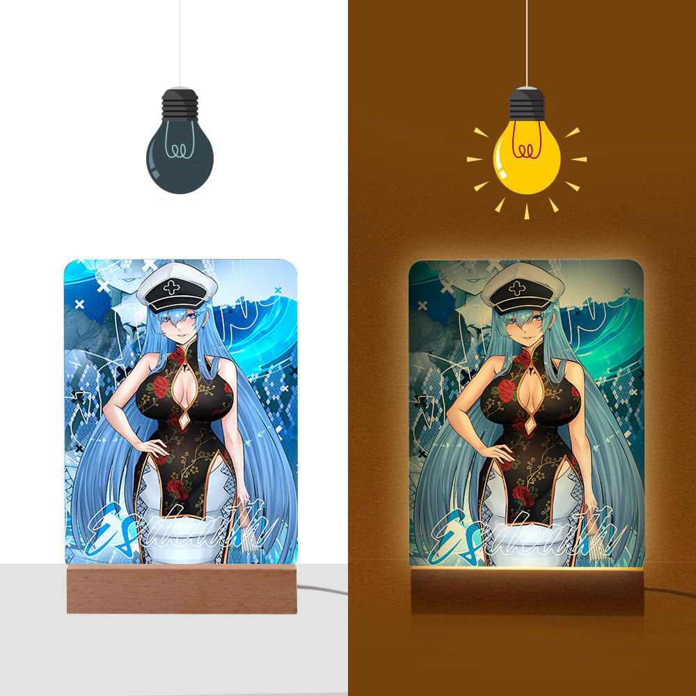 Esdeath Year of the Snake Photo Lamp