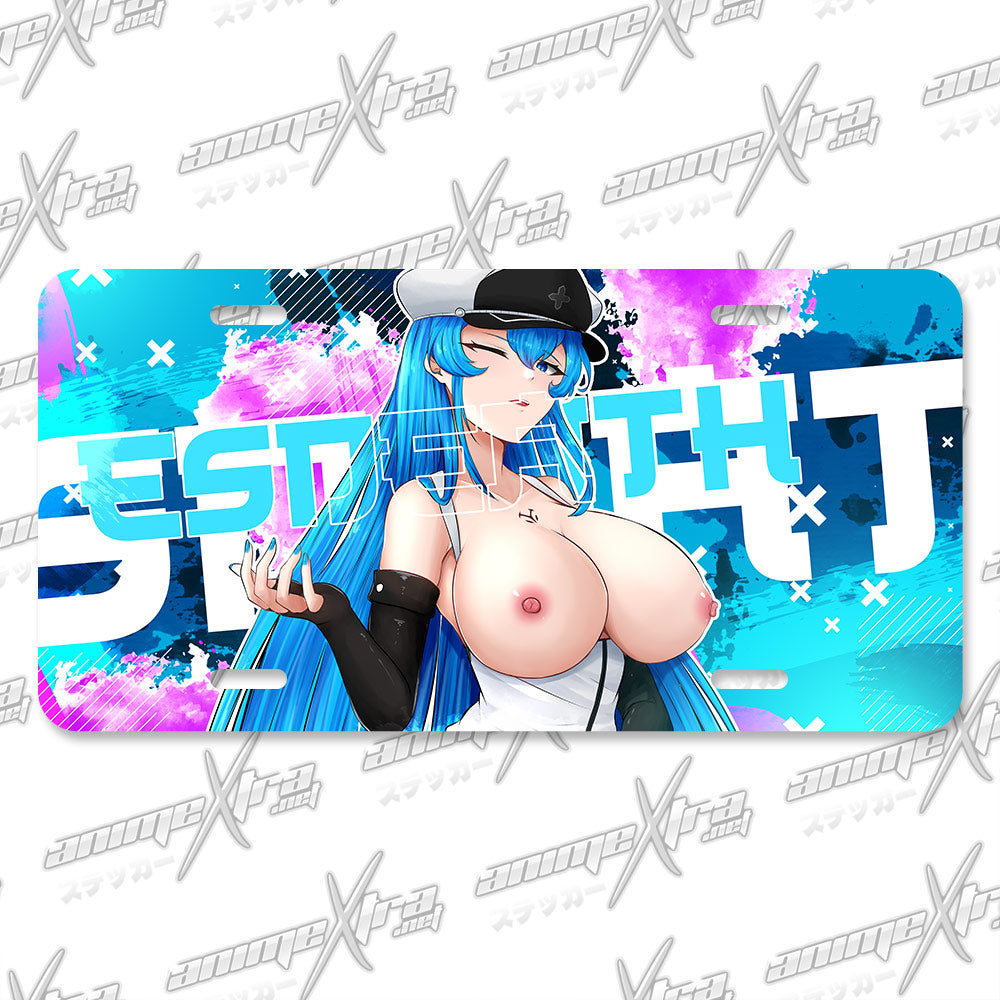 Esdeath Maid License Plate