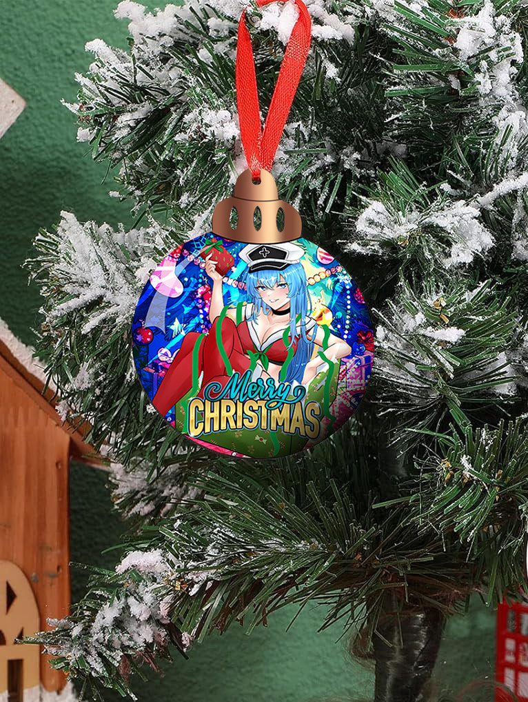 Esdeath Unwrapped Christmas Ornaments