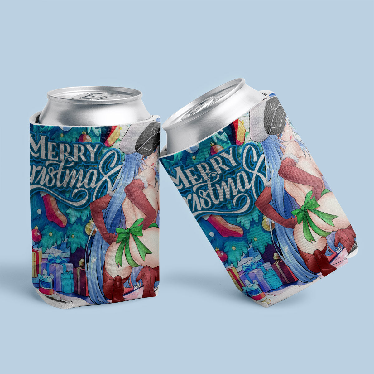 Esdeath Xmas Can Coolers