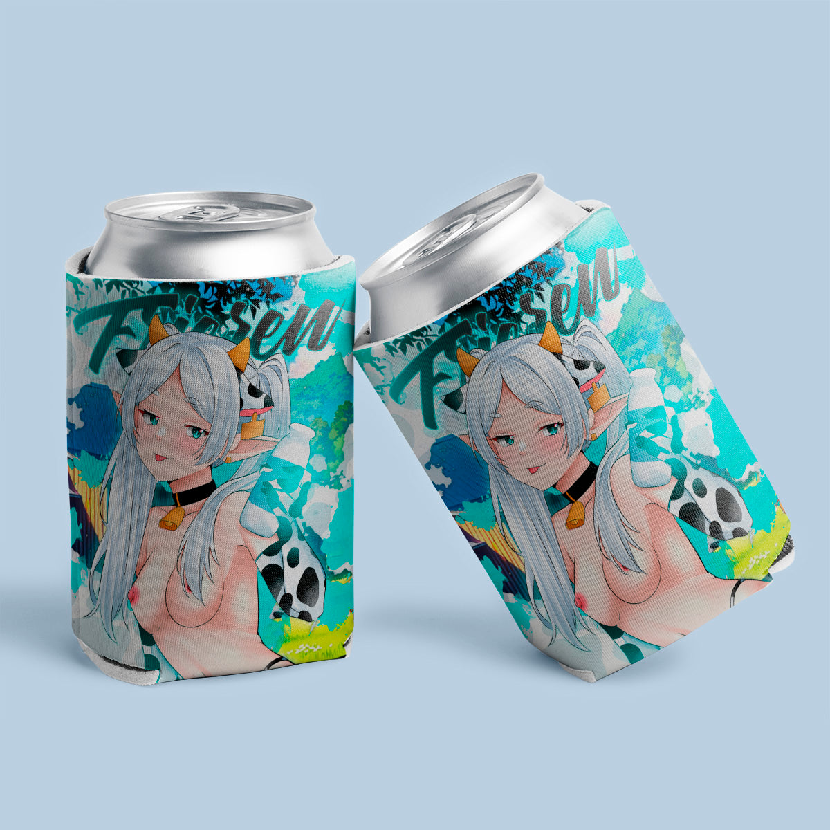 Frieren Cowgirl Koozies