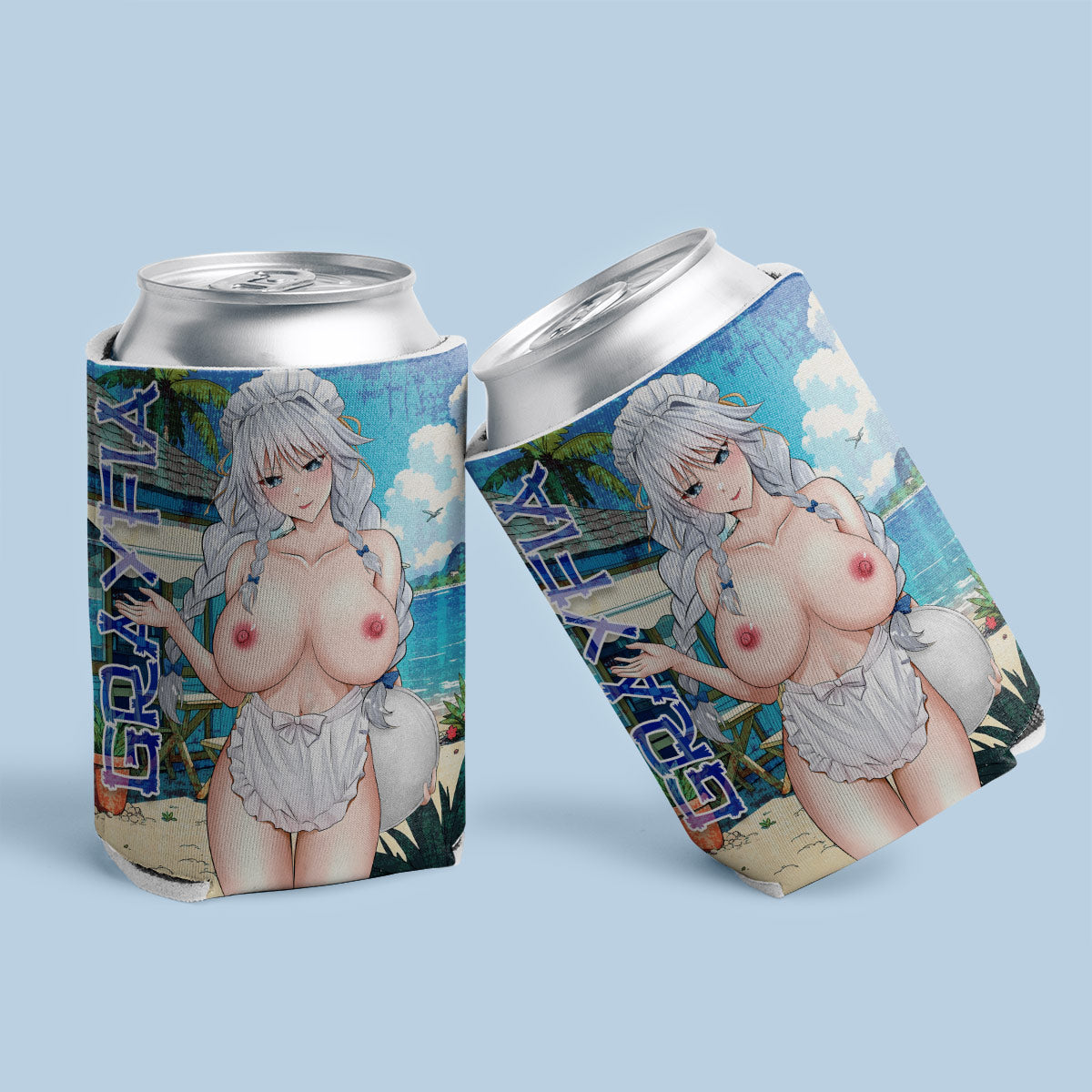 Grayfia Bikini Can Coolers
