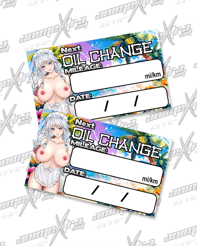 Grayfia Bikini Oil Change Stickers