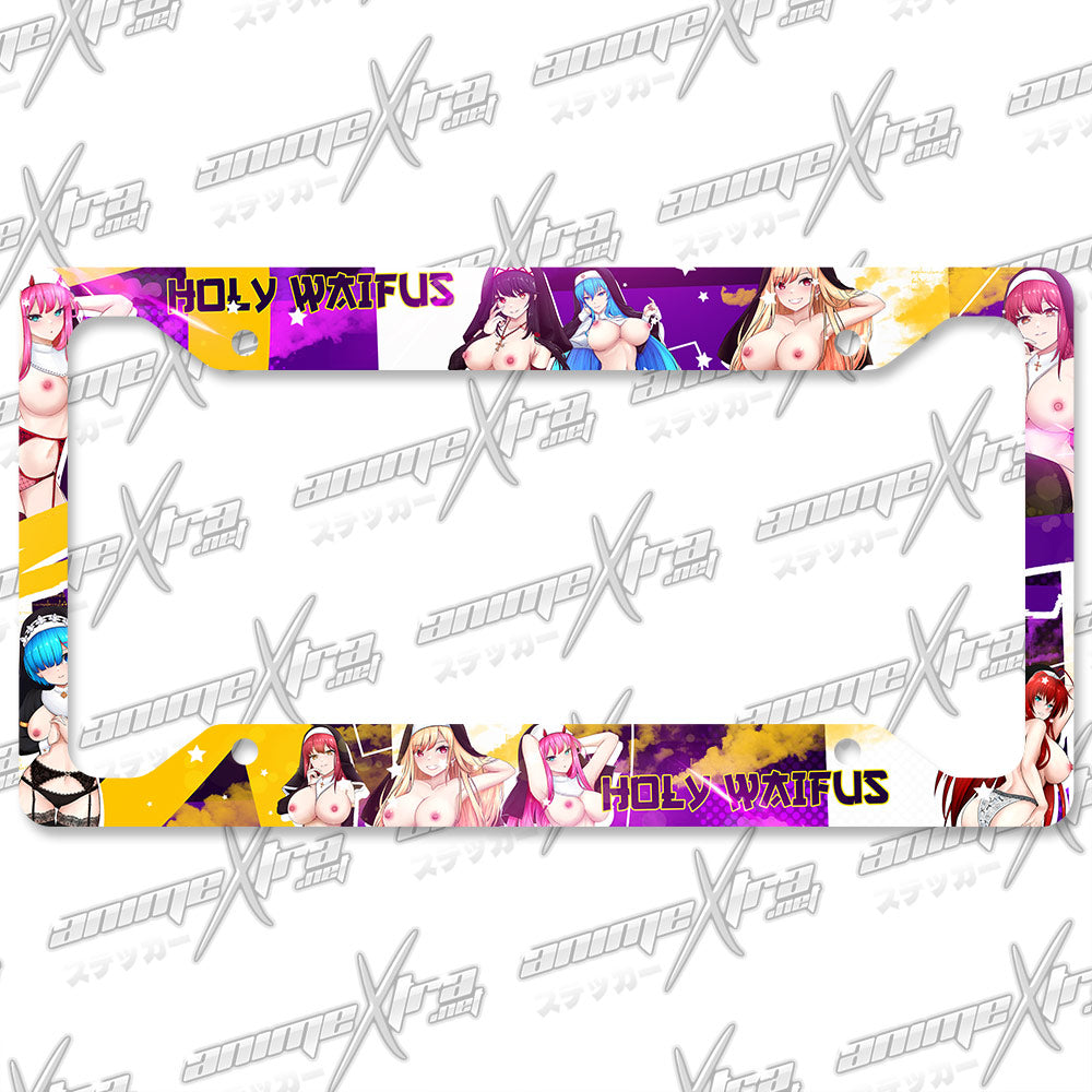 Holy Waifus Plate Cover