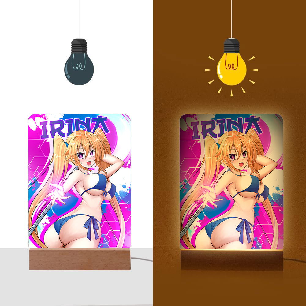 Irina Bikini Photo Lamp