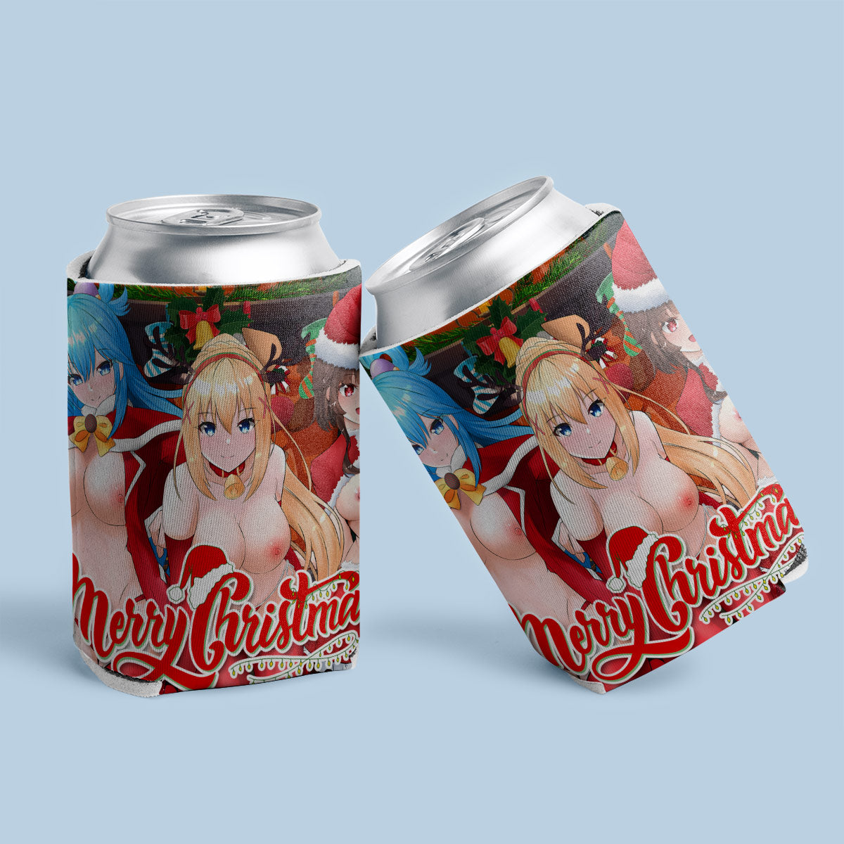 Konosuba Xmas Can Coolers