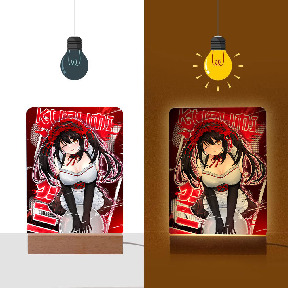 Kurumi Maid Photo Lamp