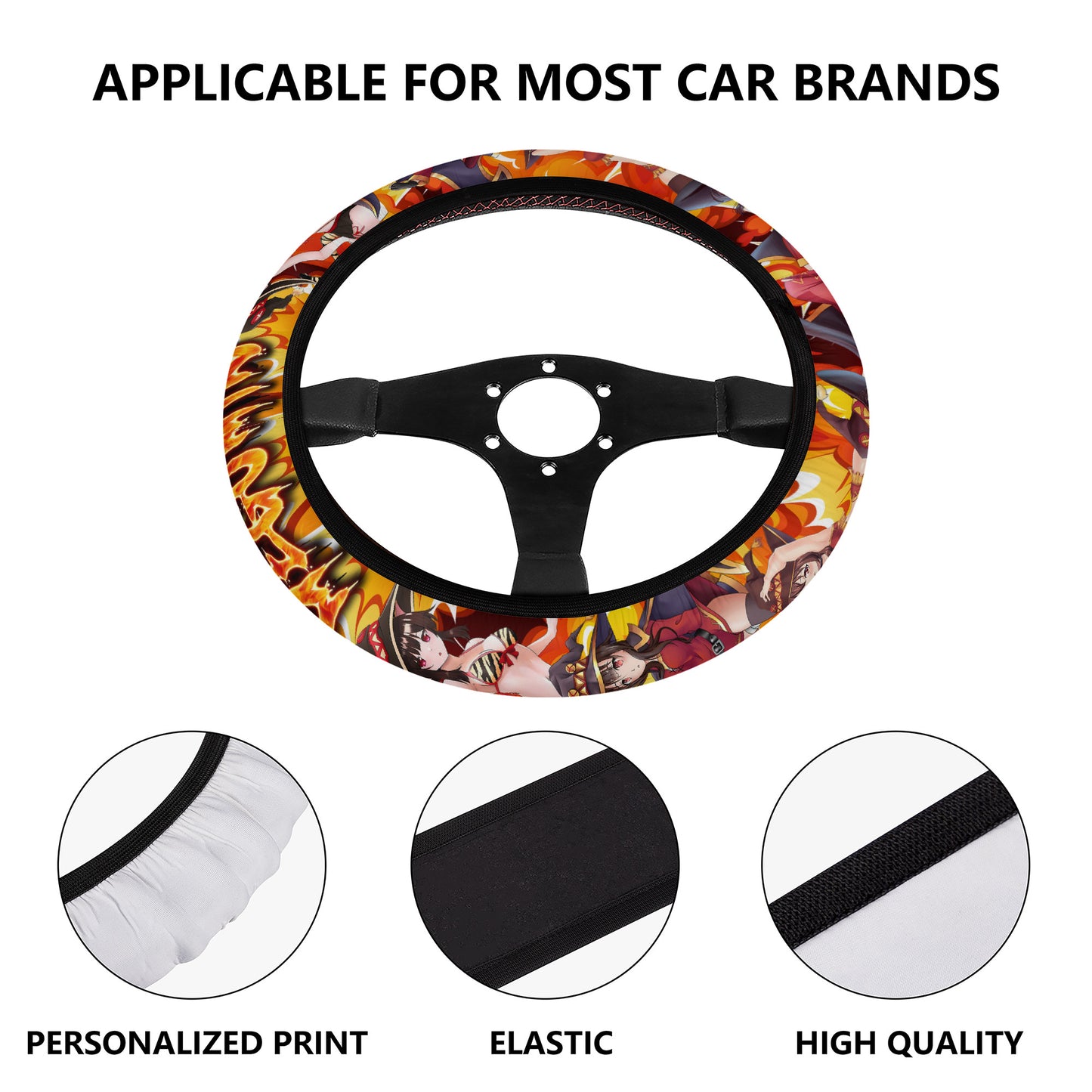 Megumin Steering Wheel Cover