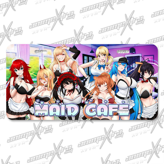 Maid Cafe License Plate