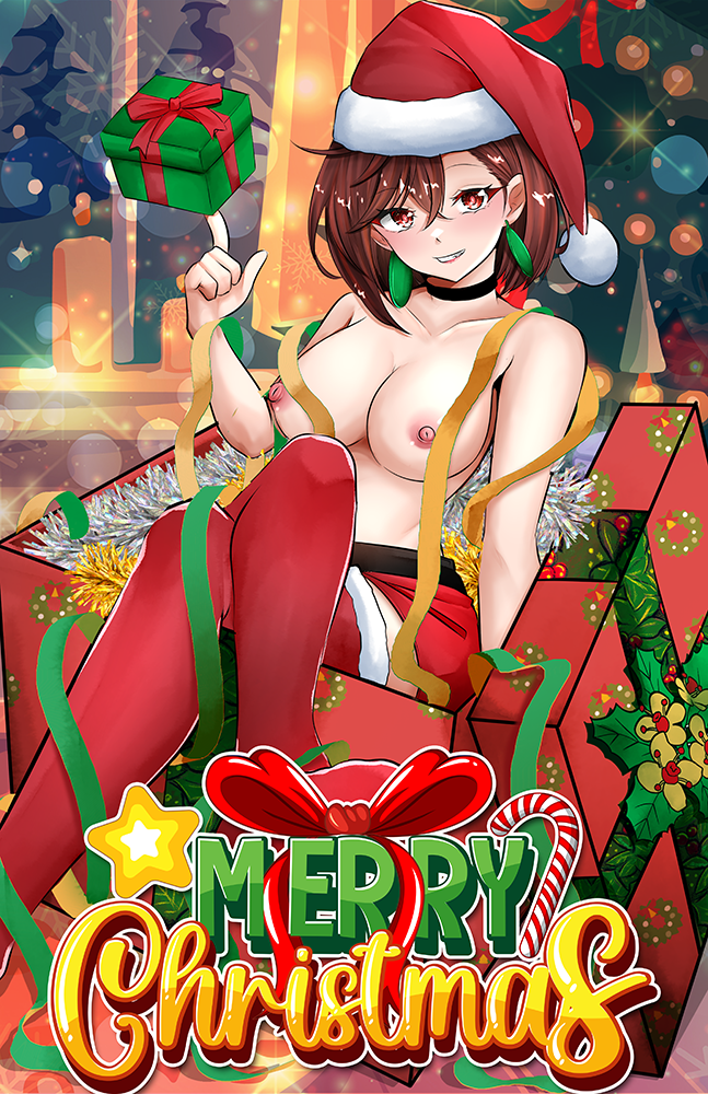 Momo Ayase Unwrapped Xmas Poster