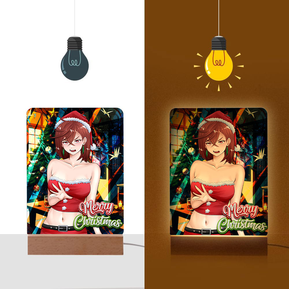 Momo Ayase Xmas Photo Lamp