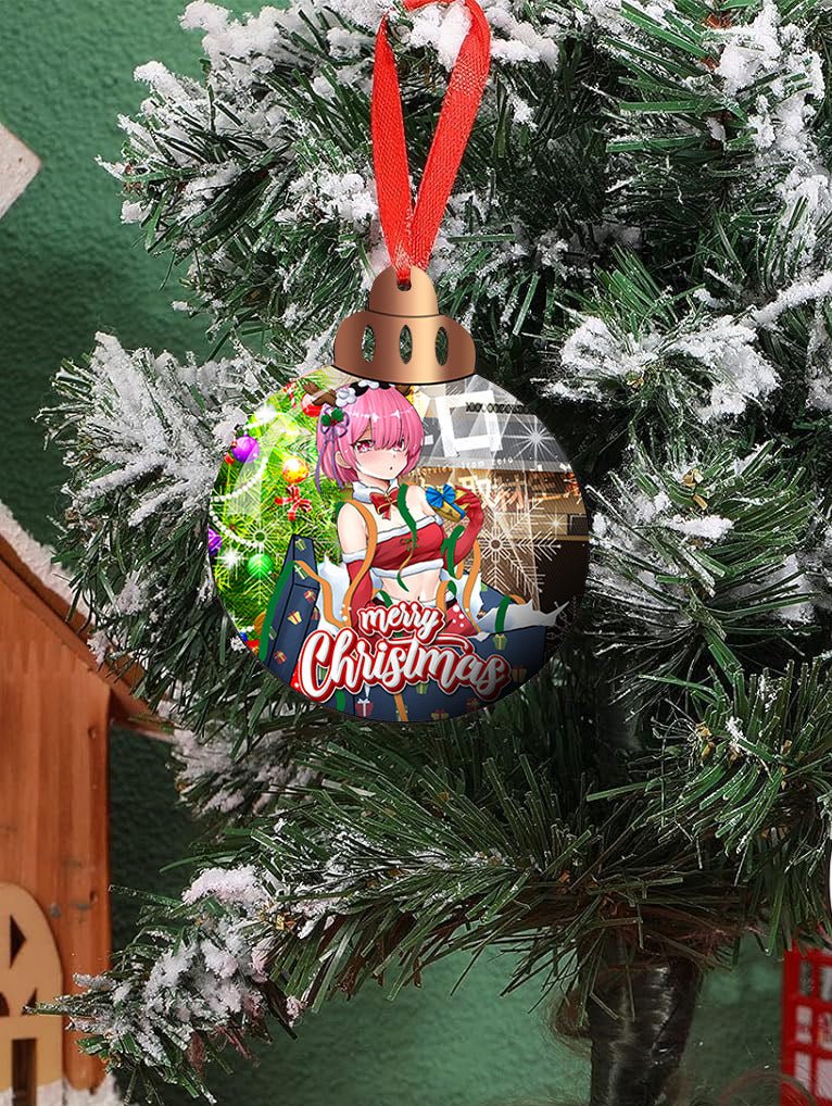 Ram Unwrapped Christmas Ornaments