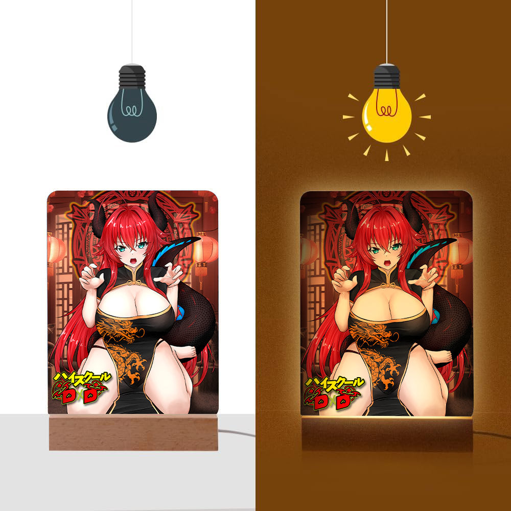 Rias Dragon Photo Lamp