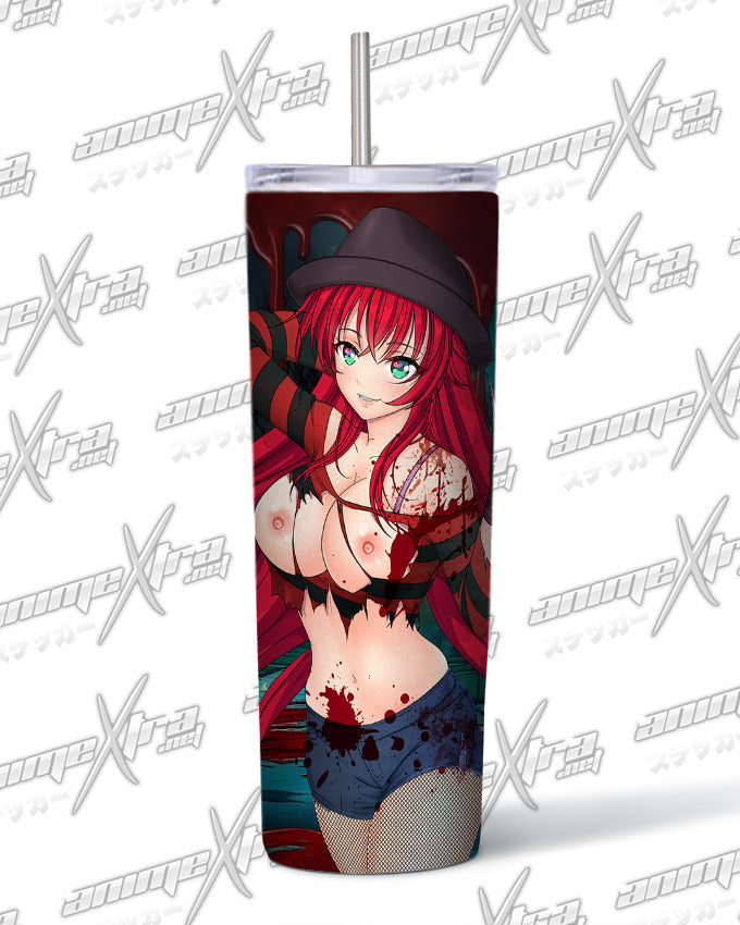 Halloween Rias Freddy Glow in the Dark Tumbler