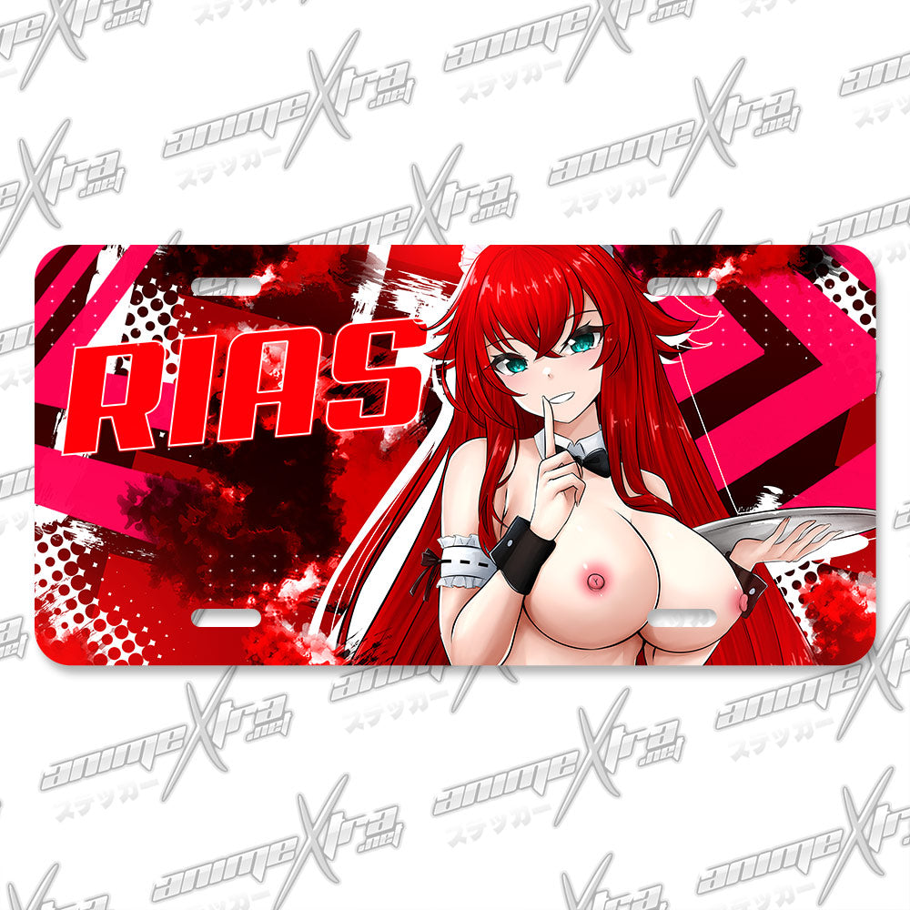 Rias Maid License Plate