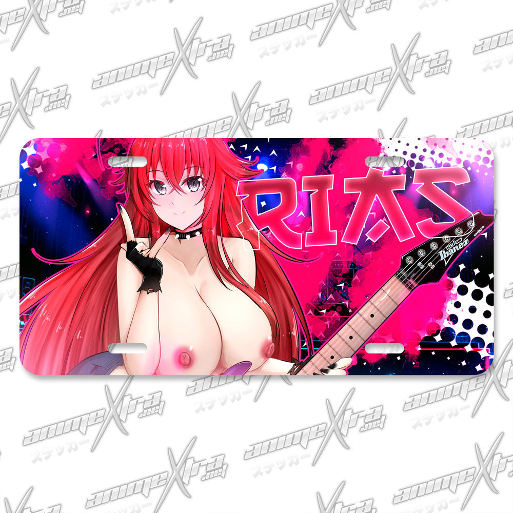 Rias Rocker License Plates