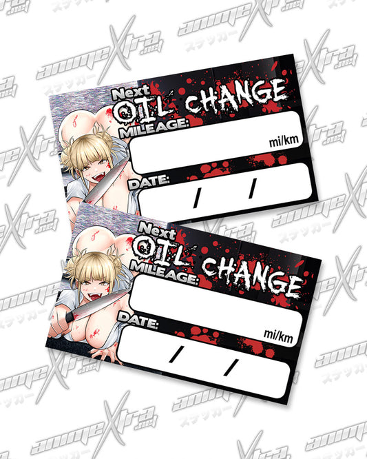 Sadako Toga Oil Change Stickers