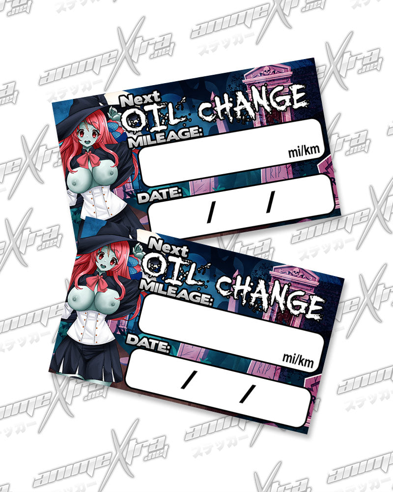 Sakura Minamoto Oil Change Stickers