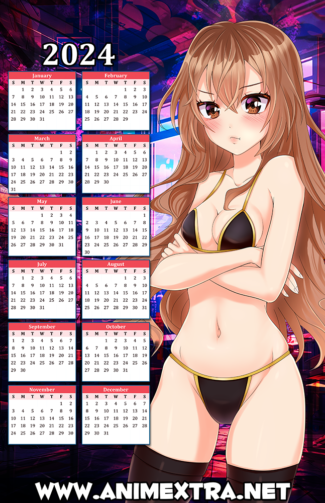 Taiga 2024 Calendar Poster – AnimeXtra