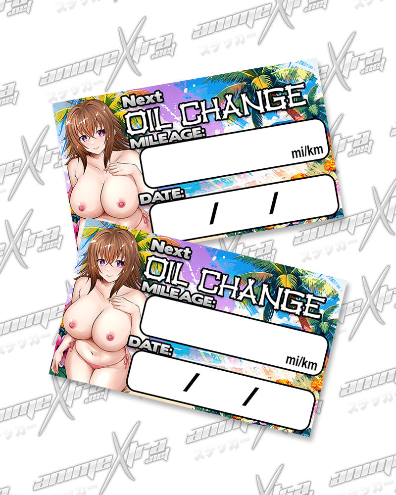 Venelana Bikini Oil Change Stickers