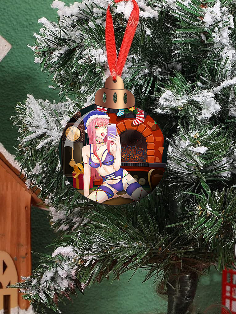 Zero Two Lights Christmas Ornaments