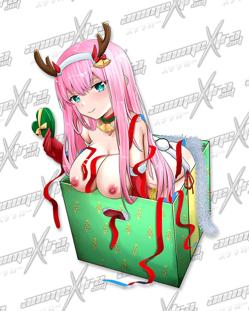 Zero Two Unwrapped Xmas Kiss Cuts