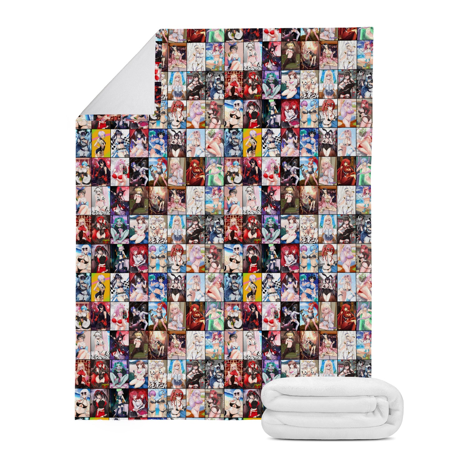 Waifu Poster Blankets