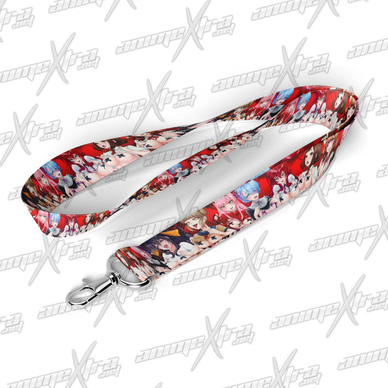 Ahegao Color Lanyard