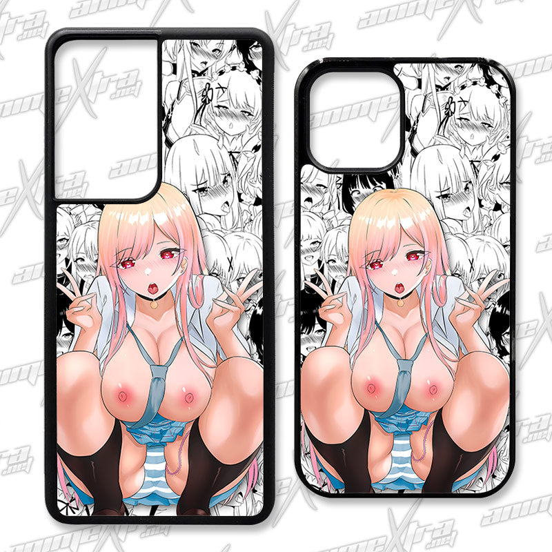 Ahegao Marin Cell Phone Case