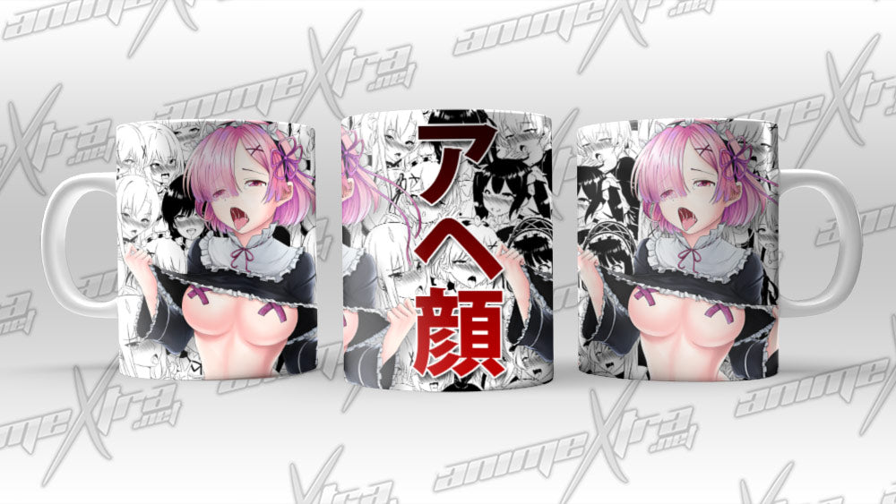 Ahegao Ram Coffee Mugs