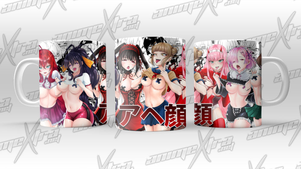Ahegao Waifus Coffee Mugs