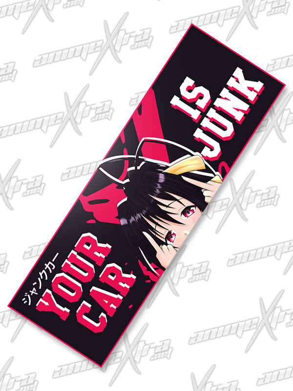 Akeno Your Car Is Junk FU Slap